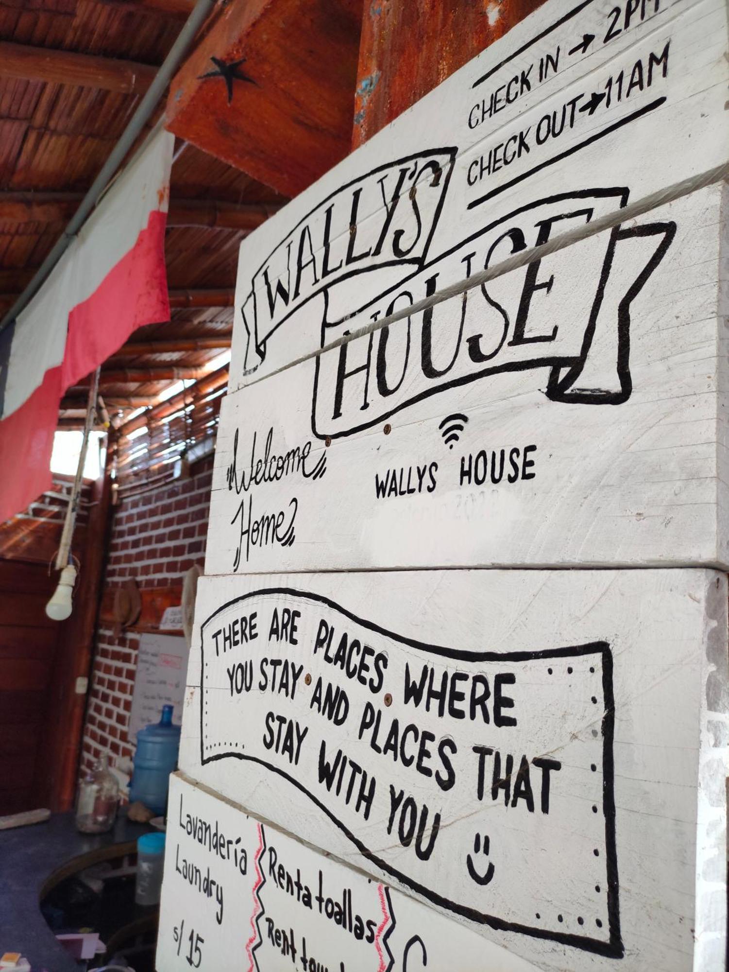 Wally'S House Máncora Eksteriør bilde